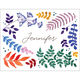 Watercolor Botanical Foldover Note Cards Image 3 of 4